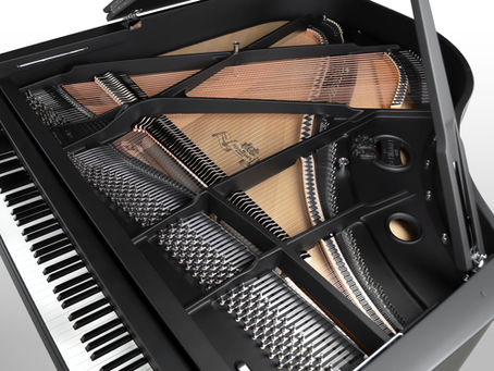 New Art Collection Model from Schimmel Pianos: The Black Pearl